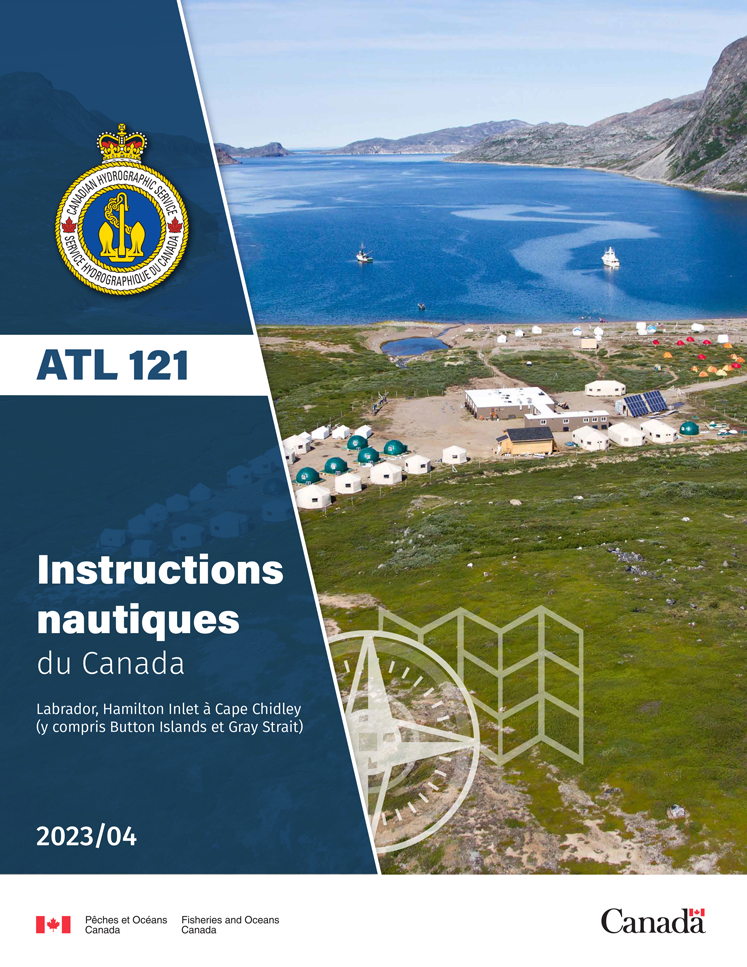 ATL 121 Labrador, Hamilton Inlet à Cape Chidley (y compris Button Islands et Gray Strait)